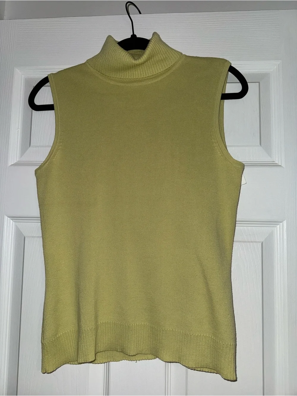 Madison Studio Cardigan & Turtleneck Set Small Pastel Layering Cotton Vintage